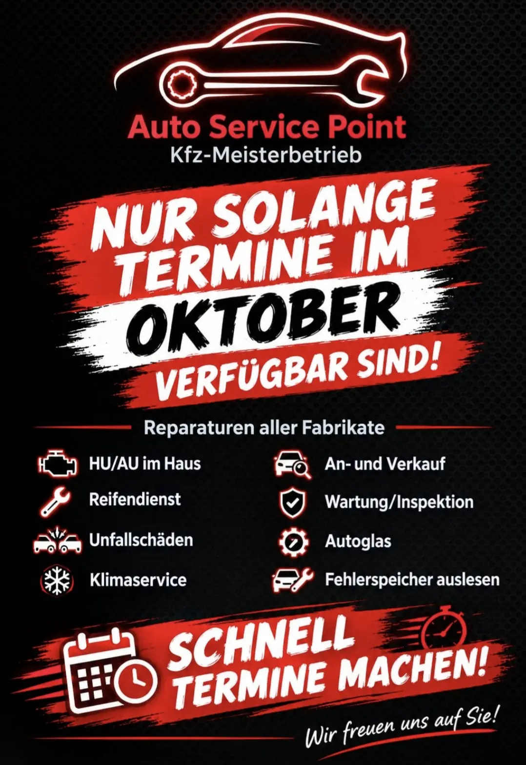 klick mich! Reparaturen aller Fabrikate